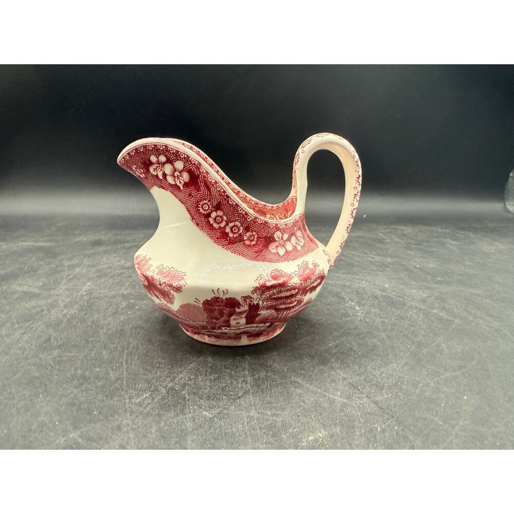 Vintage Copeland Spode’s Tower Pink Creamer - English porcelain